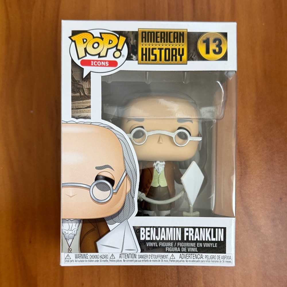Funko Pop! American History Benjamin Franklin #13
